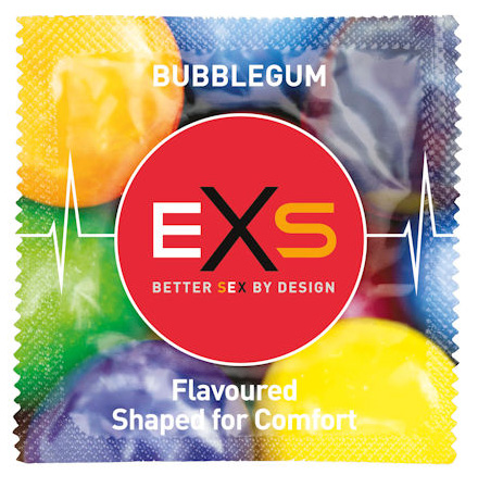 EXS Bubble Gum Kondom, 10 stk