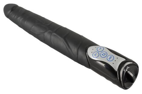 Black Push Pulserende Dildo-9