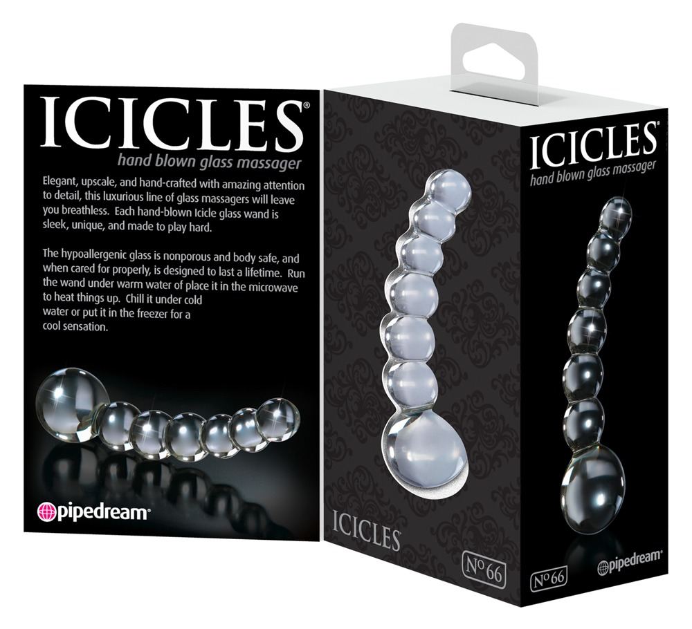 ICICLES NO. 66 - Glas Dildo