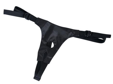 Black Strap-On Dildo Sæt-3