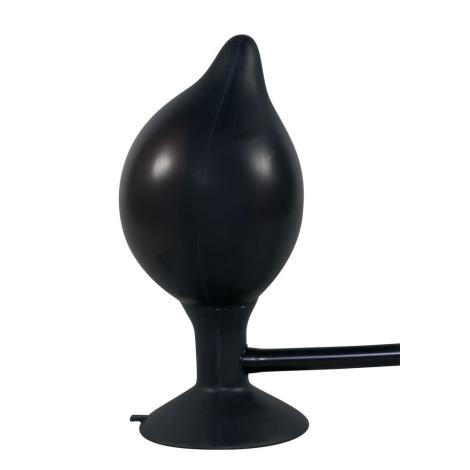 Anal Plug True Black Oppustelig-3