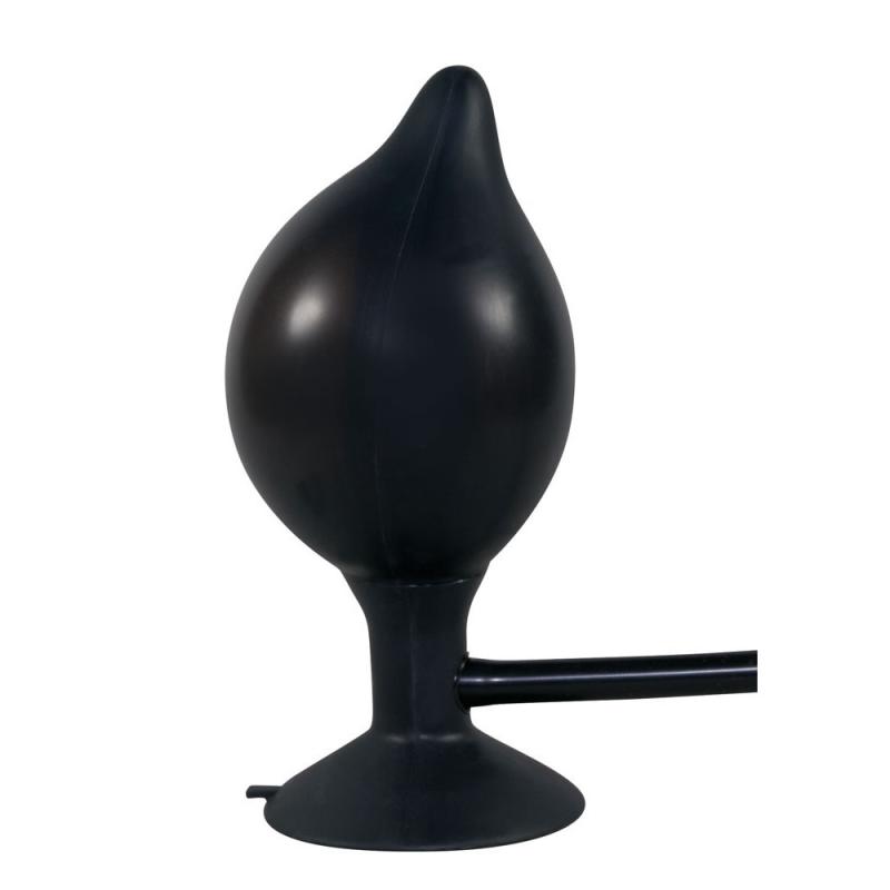 Anal Plug True Black Oppustelig-3