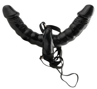 Fetish Fantasy Double Delight Strap-On med Vibrator-3