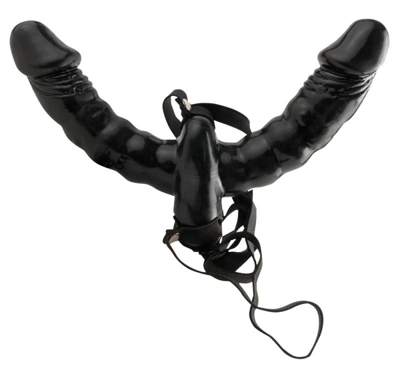 Fetish Fantasy Double Delight Strap-On med Vibrator