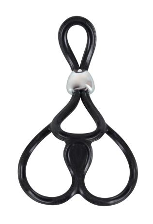 Penisring Triple Ball & Cock Ring med Testikelringe-2