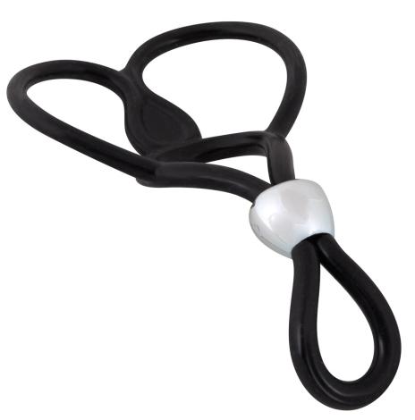 Penisring Triple Ball & Cock Ring med Testikelringe-4