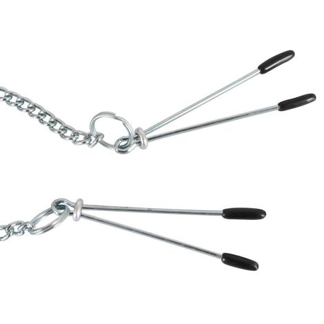 Bad Kitty Maske, Gag Ball og Nipple Klemmer-3