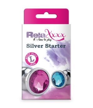 Silver Star Anal Plug-3