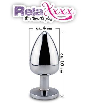 Silver Star Anal Plug-2