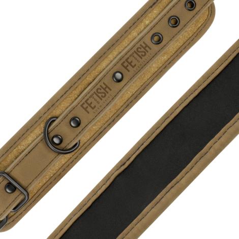 FETISH UNDERDANIG ORIGINAL HÅNDJERN VEGANSK LÆDER-5