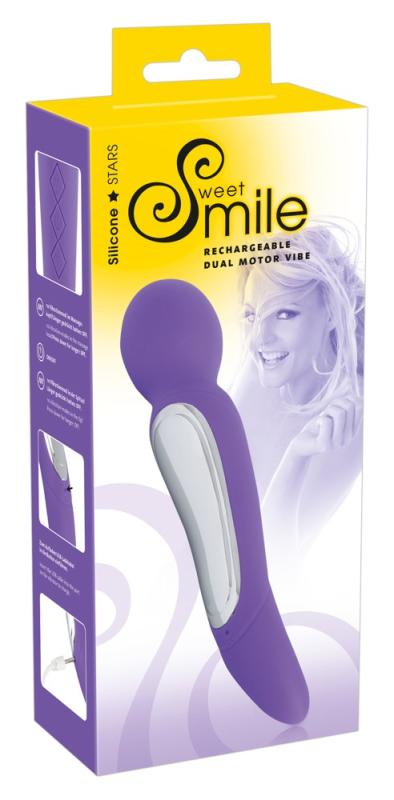 Sweet Smile Dual Magic Wand Vibrator-1
