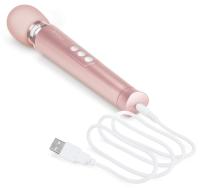 Le Wand Opladelig Luksus Massage Wand - Lyserød-4