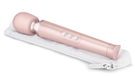 Le Wand Opladelig Luksus Massage Wand - Lyserød-5