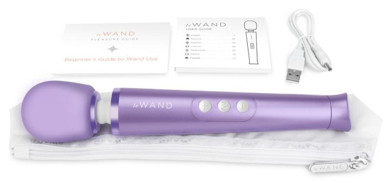 Le Wand Opladelig Luksus Massage Wand - Lilla-7