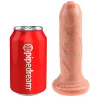 King Cock Uncut Realistisk Dildo 15 cm-2