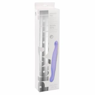 Silikone Dobbelt Dildo PlayCandi-lilla-1