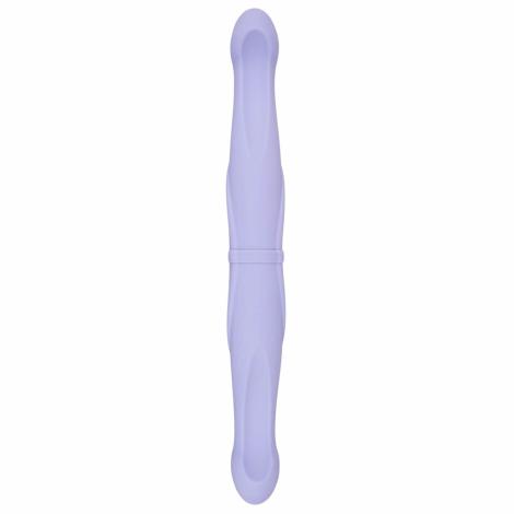 Silikone Dobbelt Dildo PlayCandi-lilla-4