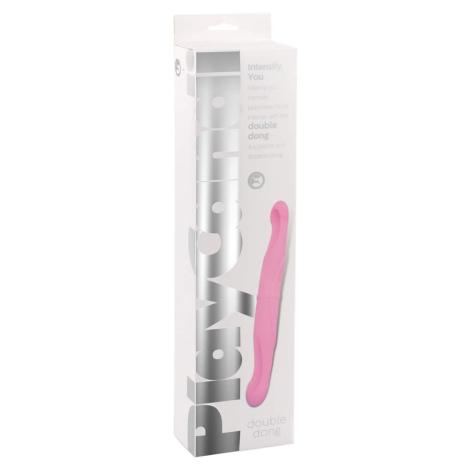 Silikone Dobbelt Dildo PlayCandi - Rosa-1