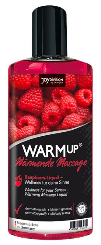 Joydivision WARMup Massageolie - Jordbær
