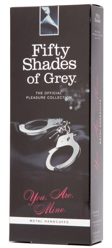 Fifty Shades of Grey You Are Mine Metal Handcuffs-2