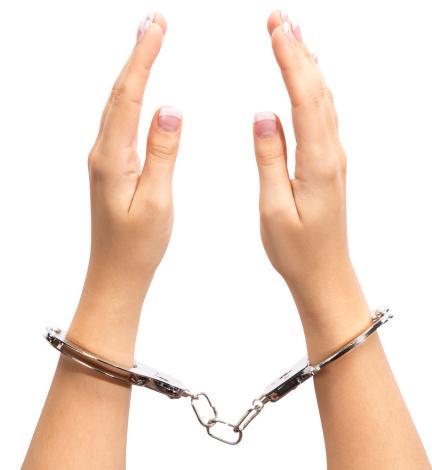 Fifty Shades of Grey You Are Mine Metal Handcuffs-5