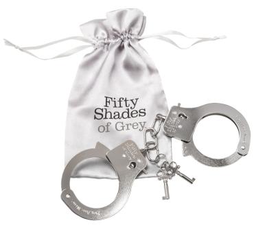 Fifty Shades of Grey You Are Mine Metal Handcuffs-1