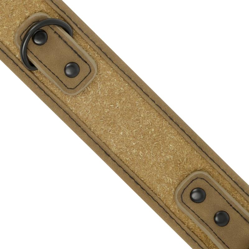 FETISH SUBMISSIVE ORIGIN COLLAR WITH LEASH-2