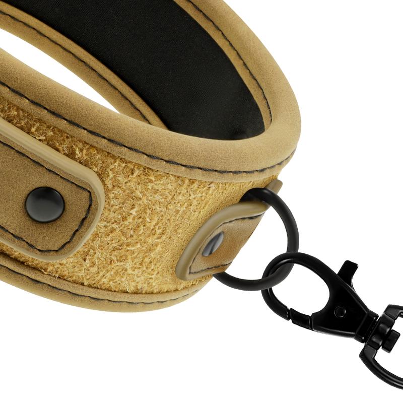 FETISH SUBMISSIVE ORIGIN COLLAR WITH LEASH-7