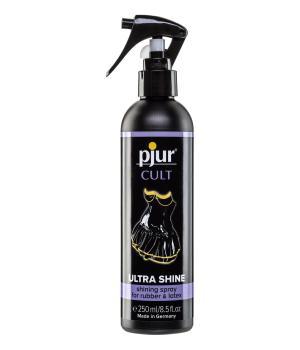 PJUR CULT ULTRA SHINE 250ML SKINNENDE SPRAY TIL LATEX