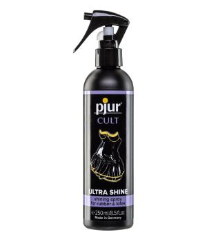 Pjur CULT Ultra Shine 250 ml Skinnende Spray Til Latex