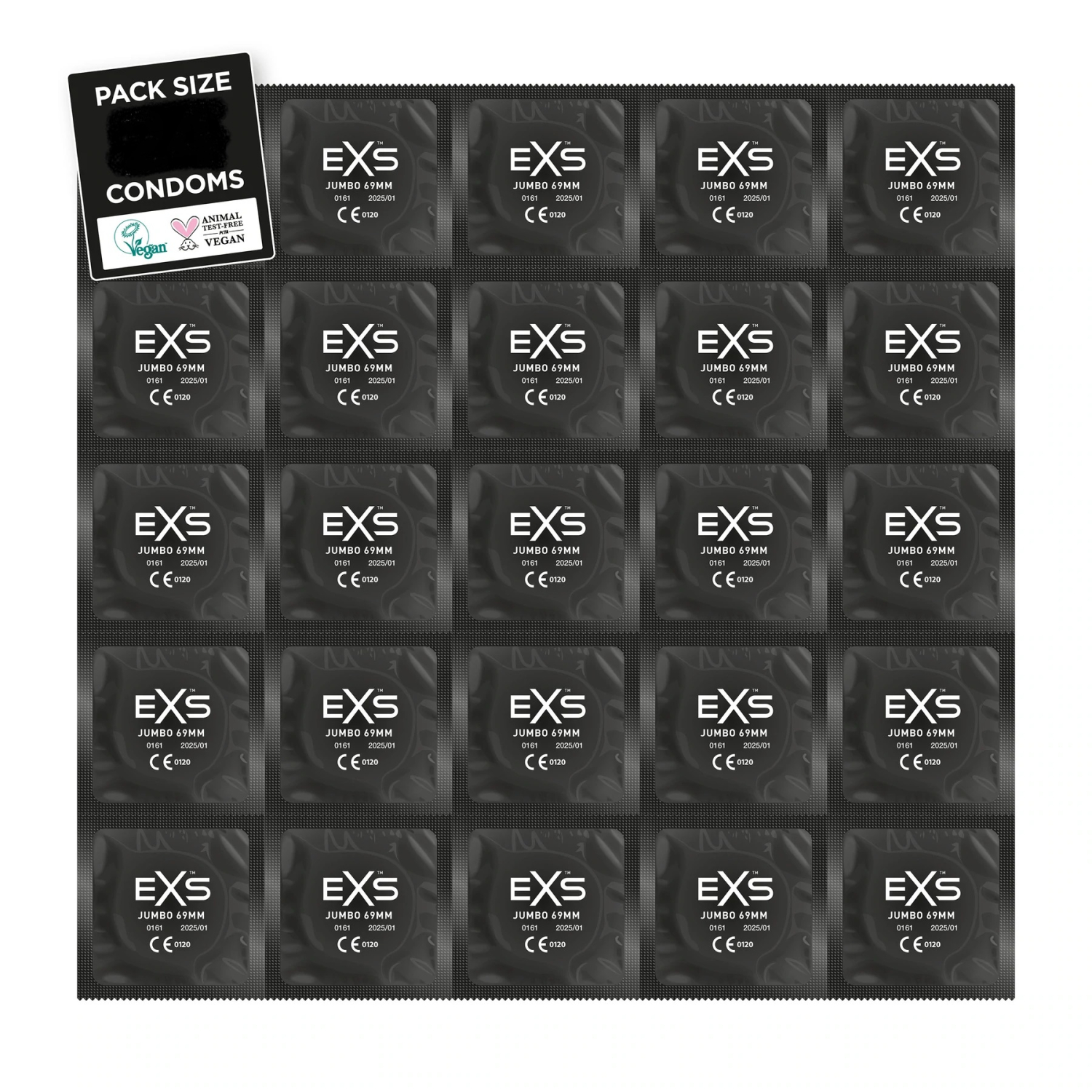 EXS Jumbo - 100 stk.