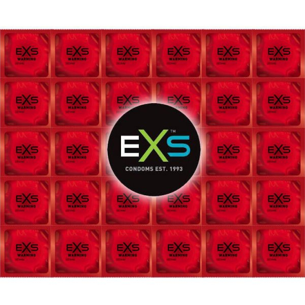 EXS Warming Kondom, 100 stk.