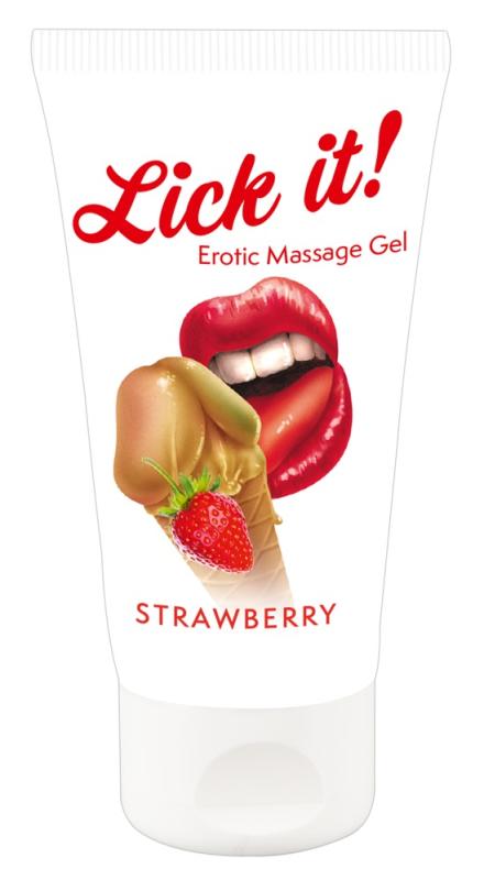 Eritoc Massage Gel Strawberry 50 ml-1