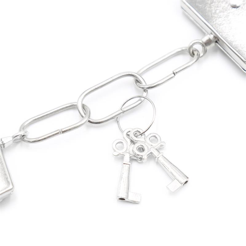 Håndjern med plys og lås-7