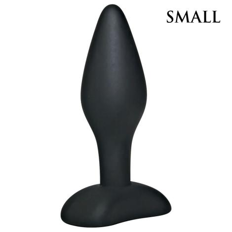 Black Velvets Silikone Anal Plug - Small