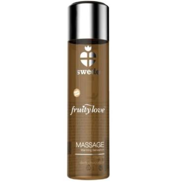 Intens mørk chokoladeduft 
60 ml
Varmende effekt
Langtidsholdbar smøring
Med vegetabilske olier
Med aloe vera og E-vitamin
Med dispenser-1