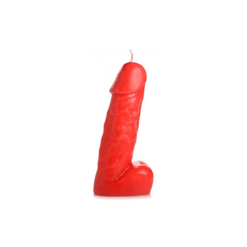 Spicy Pecker - Penis stearinlys med testikler-6