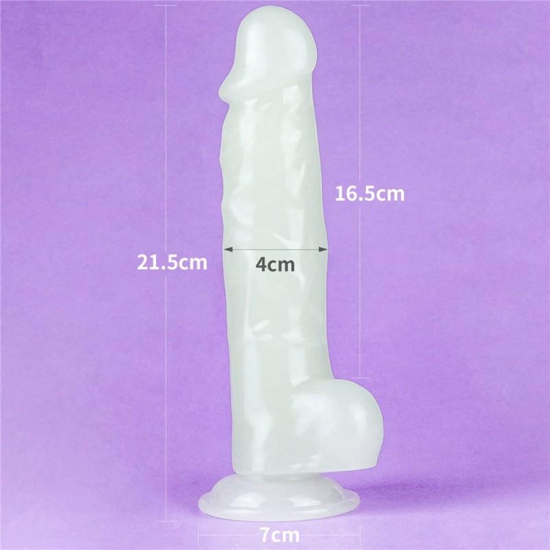 LOVETOY DILDO - Glow In The Dark-2