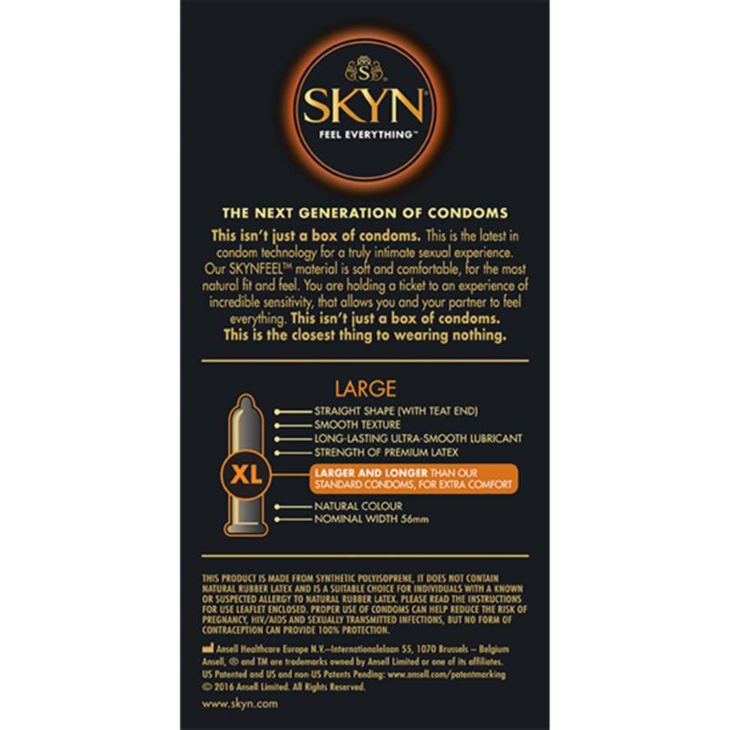 SKYN Large kondomer 10 stk-2