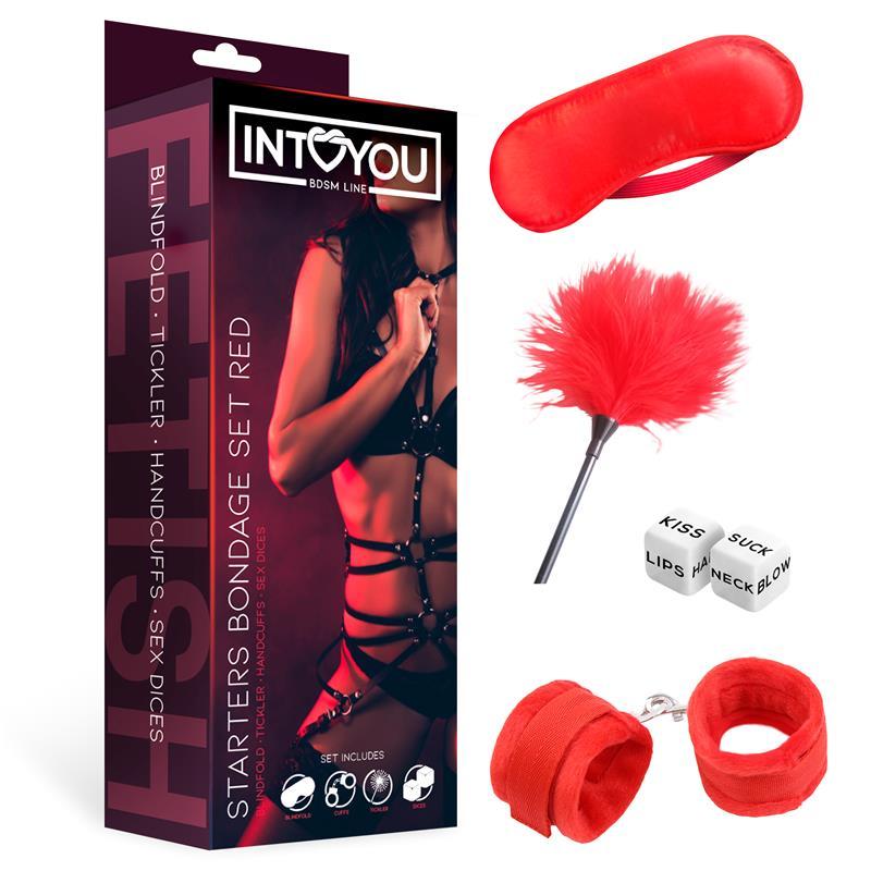 IntoYou Starters Bondage Set - Rød-1