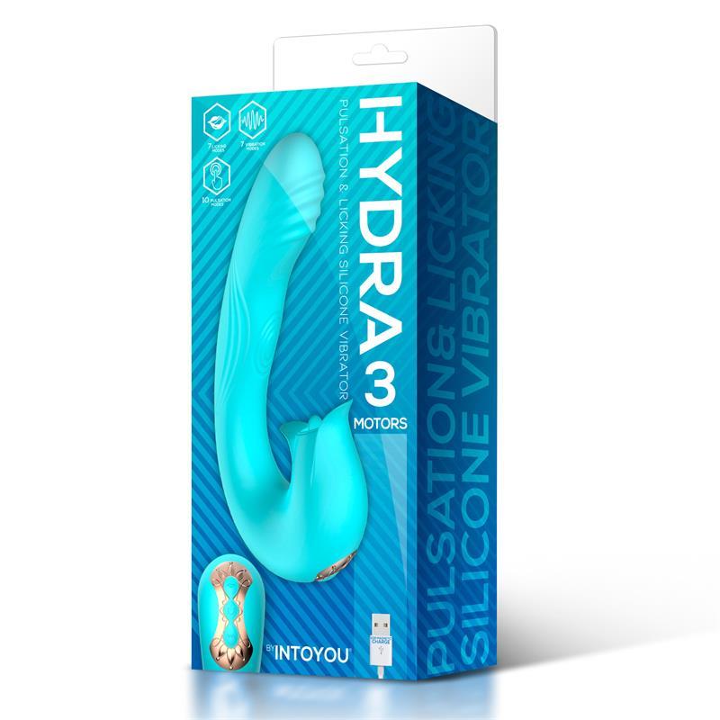 Hydra Silicone Vibrator 3in1-6