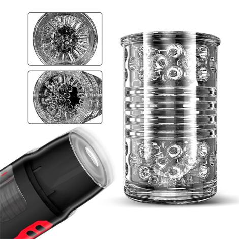 Masturbator med fremstød, rotation og støn-4