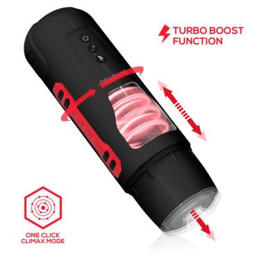 Masturbator med fremstød, rotation og støn-2