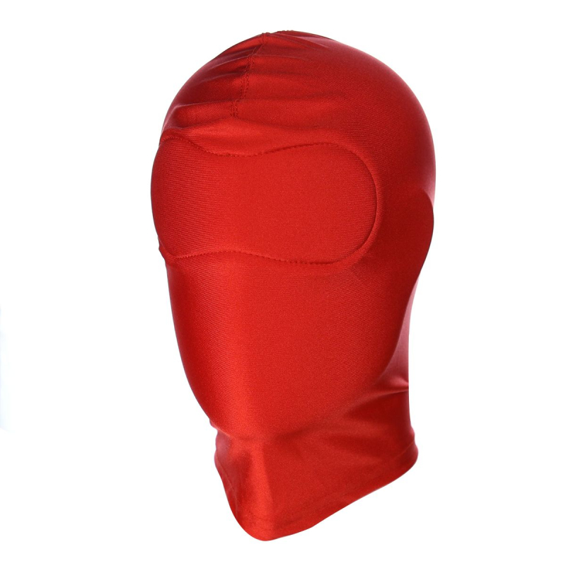 BDSM Maske uden åbninger rød