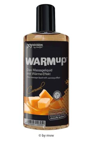Joydivision WARMup Massageolie - Caramel-1