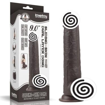 LoveToy Dildo Sliding 9"-1