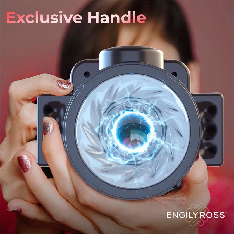 Cumera Masturbator med Fremstød & Rotation-8