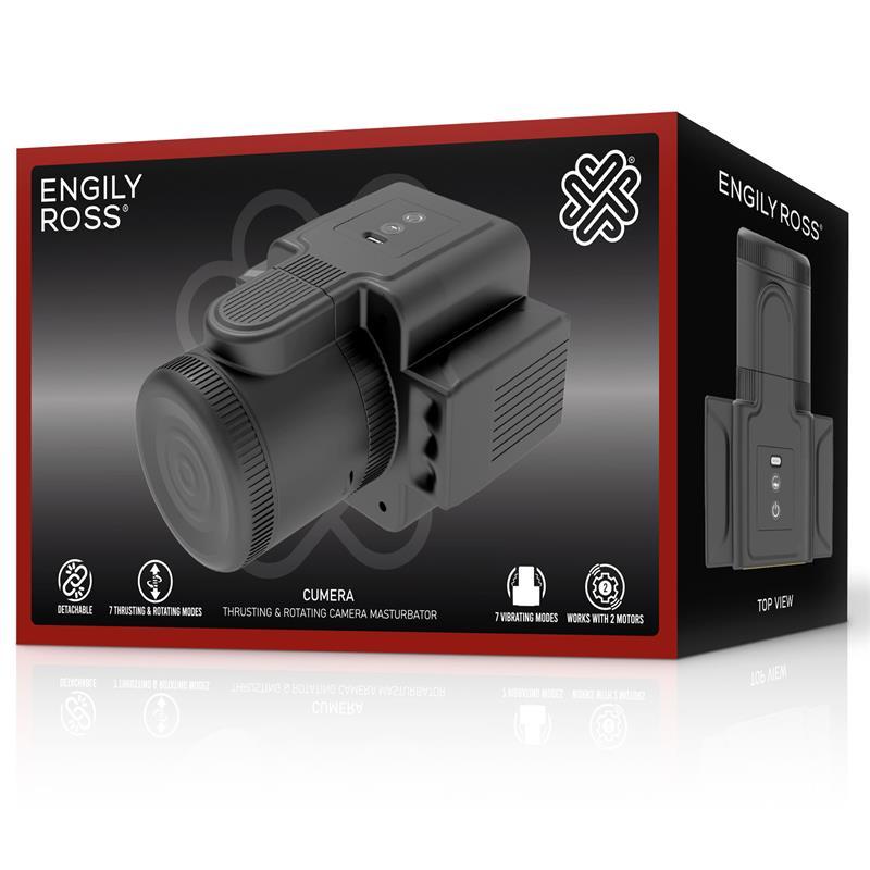 Cumera Masturbator med Fremstød & Rotation-12