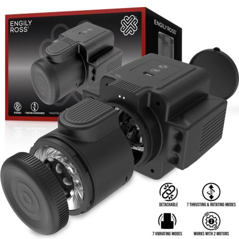 Cumera Masturbator med Fremstød & Rotation-1