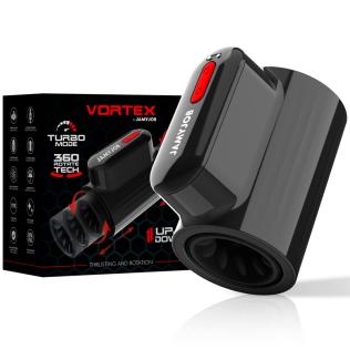 Vortex 360 Turbo Masturbator med Fremstød & Rotation-1